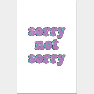 SIX Broadway - Sorry Not Sorry Posters and Art